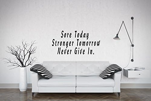 Sports Gym Fitness workout home decal decor