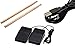 Top-Longer Portable Electronic Drum Pad Kit with Drum Sticks and Sustain Pedal for Children - Electronic Drums Pad Set Kids Gift for Christmas Day