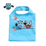 YJYdada Owl Folding Shopping Bag Animal