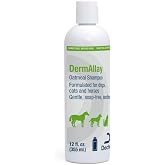 DermAllay Oatmeal Shampoo for Dogs, Cats and Horses, 12 Fl Oz | Gentle, Soap-Free, Soothing; Packaging May Vary