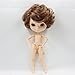 The 30.5cm ICY Nude Doll is The Same as Blythe Doll,can Change The faceplate and Clothes for DIY Maker,19 Joint Body Doll is Suitable for Girls Present and Best Gift. (BL90 950)