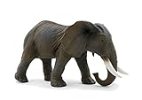 Mojo Fun 387001 African Elephant - Realistic International Wildlife Toy Replica
