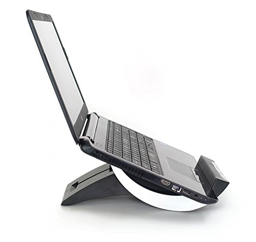 LapWorks Notebook, iPad and Tablet Recliner for Laptops up to 16 inches and tablets of all sizes, from 7 inch to 13 inch Pro tablets