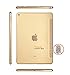 Dyasge iPad Air 2 Case Cover, Smart Case Cover with Magnetic Auto Wake & Sleep Feature and Tri-fold Stand for iPad Air 2 (iPad 6) Tablet,Champagne Gold