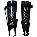 adidas Performance Messi 10 Youth Shin Guards, Night Grey/Matt Ice Metallic, Medium