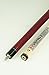 Viking Valhalla 2 Piece Pool Cue Stick VA104 (19oz, Red)