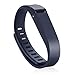 GinCoband 3 PCS Replacement Bands with Adjustable Metal Clasp for Fitbit Flex Wristband (Black&Navy&Slate, Large)