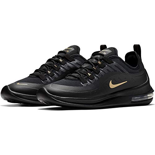Nike Women's Air Max Axis Running Shoe, Black/Metallic Gold, 9