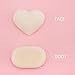Konjac Sponge EZOware 5 Pack Facial Beauty Sponge (4 Facial Sponges + 1 Bath Sponge ) for All Skin Type - Gentle Facial, Body Scrub, Cleanser and Exfoliation