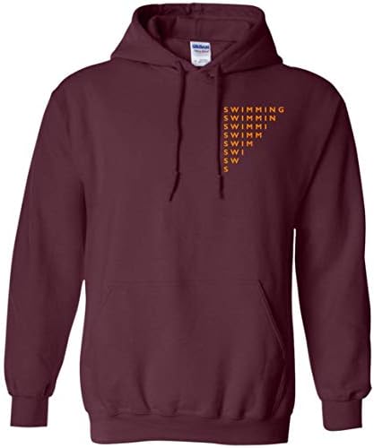 Mac Swimming Wave Mil-ler Print On Front and Back Hoodie - Long Sleeve - Sweatshirt