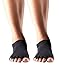 toesox Multi Pack Grip Pilates Barre Yoga Socks - Non-Slip Low Rise Half Toe