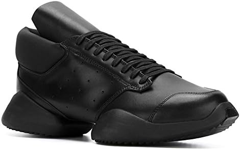 Rick Owens x adidas RO RUNNER Perforated Leather Runway Sneaker (11, CBlack/CBlack/CBlack)
