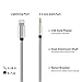 Aux Cable for iPhone 3.5mm Aux Cable Car AUX Cable to 3.5mm Aux Adapter Compatible with iPhone Xs/XS Max/X/8/8Plus/7/7Plus to Car Stereo/Speaker/Headphone Adapter Support iOS 12 or Later
