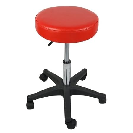 Segawe Hydraulic Barber Chair Stool Red Color Styling Salon
