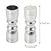 Tanice 3 in 1 Snooker Pool Cue Tip Tool Billiard Cue Accessories Shaper/Scuffer/Aerator (Silver)