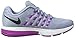 Nike Womens Wmns Air Zoom Vomero 11, BLUE GREY/BLACK-HYPER VIOLET-BLUE TINT, 7.5 US
