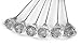 Darice 6 Diamond Accent Bouquet Picks David Tutera Bridal Collection, Clear