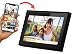 Feelcare 7 Inch 16GB Smart WiFi Digital Picture Frame, Send Photos from Anywhere in The World, Touch Screen, IPS LCD Panel, Wall-Mountable, Portrait and Landscape(Black)thumb 1