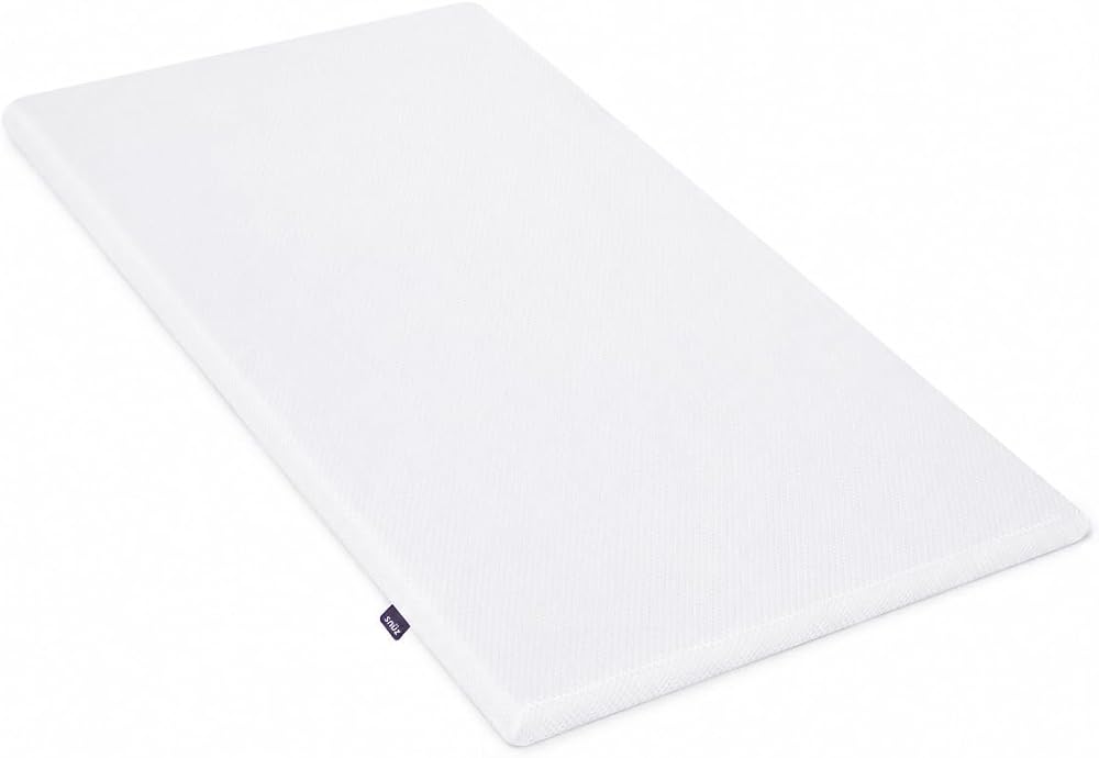 Snuz Pod2 Crib Baby Mattress 36.5x80.5cm Quilted Firm Support Foam