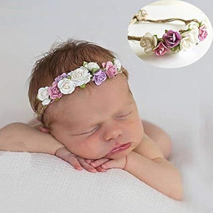 Amazon Com Hair Accessories Fashion Children Flower Crown