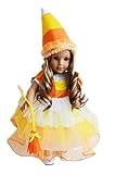 Brittany's My Candy Corn Witch Halloween Costume Compatible with American Girl Dolls