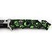 Unlimited Wares Green Zombie Skulls Assisted Opening Folding Knife 4.75-Inch Closed