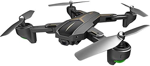 Lazzboy RC Drone,5G WiFi FPV Foldable Remote Control GPS Fixed Point Quadcopter LB245D With 5MP(1080P) / 2MP(720P) HD Camera(Black With 1080P(5MP) HD Camera & 1 Battery)