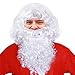 FENICAL Santa Wig Beard Set Christmas Gift
