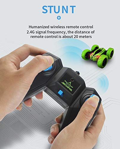 image for Kasien Toy Kasien RC Stunt Cars, 4WD High Speed Remote Control Off-roa
