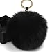 FURTALK Fur Pom Pom Keychain Bag Charm Fur Handbag Charms Original