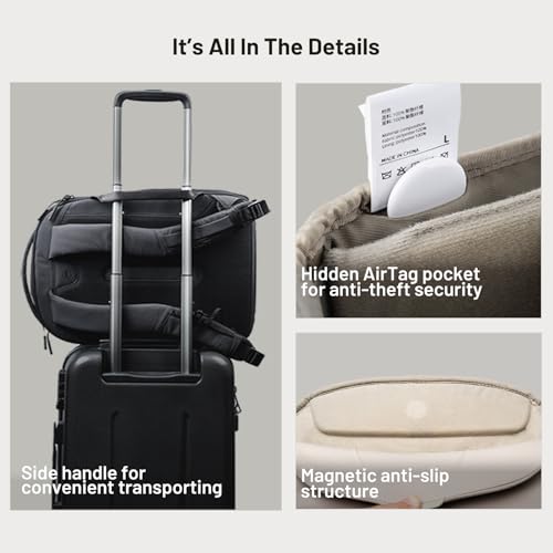 PGYTECH OneGo Lite Zaino Fotografico 16L, Leggero e Impermeabile per Fotografia Urbana e Viaggi, Compatibile con Sony/Canon/Nikon/DSLR/mirrorless