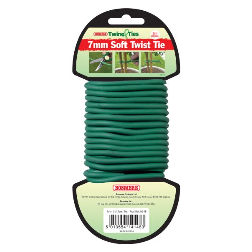 Bosmere Twine & Ties 7mm Soft Twist Tie, 5m, N148