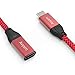 Avyxm USB Type C Extension Cable USB 3.1 Type C Male to Female Extension Type C Extender Cord Compatible with MacBook Pro, Pixel 3 2 XL, S10 S9 S8 Plus Note 8