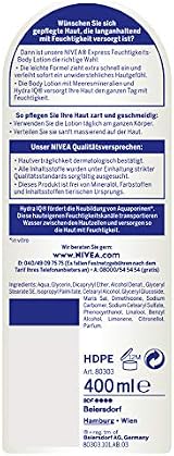 NIVEA Express Body Lotion 400ml Intensive Moisturising 48H Normal Skin view 2