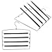 Clothes Pants Hangers 2pack - Multi Layers Metal Pant Slack Hangers,Foam Padded Swing Arm Pants Hangers Closet Storage Organizer for Pants Jeans Scarf Hanging