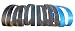 1 in. X 30 in. Premium Silicon Carbide Fine Grit Sanding Belts 220, 400, 600, 800, 1000, 2000 Grit Sharpening Belts 12 Pack Assortment primary