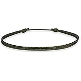 Luck Strings Adjustable Cord Bracelet- Colorful Unisex Adult Water-Resistant Nylon String Bracelets & Boho Surfer Jewelry for Men & Women - 28 Colors, Unisex Durable Design