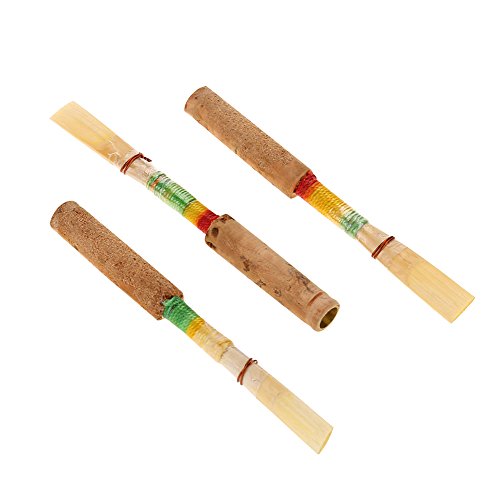 Oboe Reed, 4Pcs High Sound Quality Oboe Reed, Wind Instrument Replacement Parts as a Great Gift for Oboe Players - Thumbnail 3