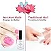 2pcs Magic Remover Set Soak-Off UV Gel Nail Polish Burst Remove Professional Fast Nail Art Acrylic Clean Removal AK08