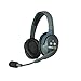 Eartec UltraLITE Double Master Headset with Microphone and Rechargeable Lithium Battery, Classic Version