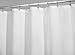 mDesign Herringbone Soft Cotton Blend Fabric Shower Curtain, Luxury Hotel - 72