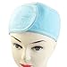 Spa Bathing Make Up Wash Face Cosmetic Headband Hair Band Light Blue