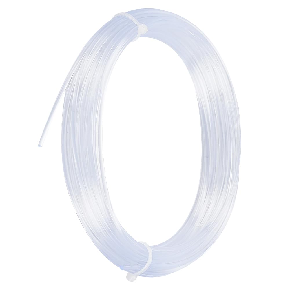 BENECREAT 10m Plastic Boning Roll, 2.5mm PP Corset Strips Round White Webbing Boning for Lingerie Bra Sewing Accessories, Bridal Wedding Dress DIY Supplies