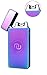 Novelty Wares™ - USB Flameless Plasma Dual Arc Rechargeable Windproof Cigarette Lighter with Charging Cable and Gift Box (Neon)