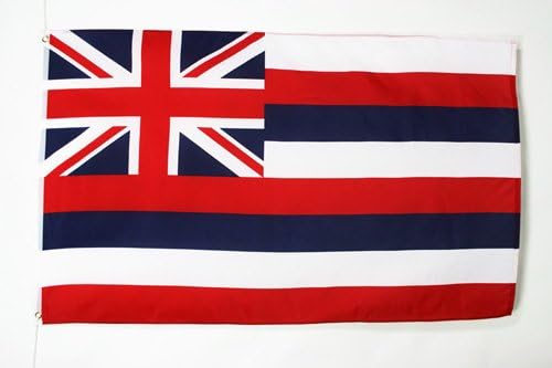AZ FLAG, Hawaii Flag, 2x3 Ft, 100D Polyester Us State Of Hawaii Banner with Two Metal Grommets, Fade Resistant, Vivid Colors