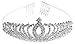 Simplicity Women's Prom Queen Crystal Rhinestones Crown Tiara (982_Crystal)