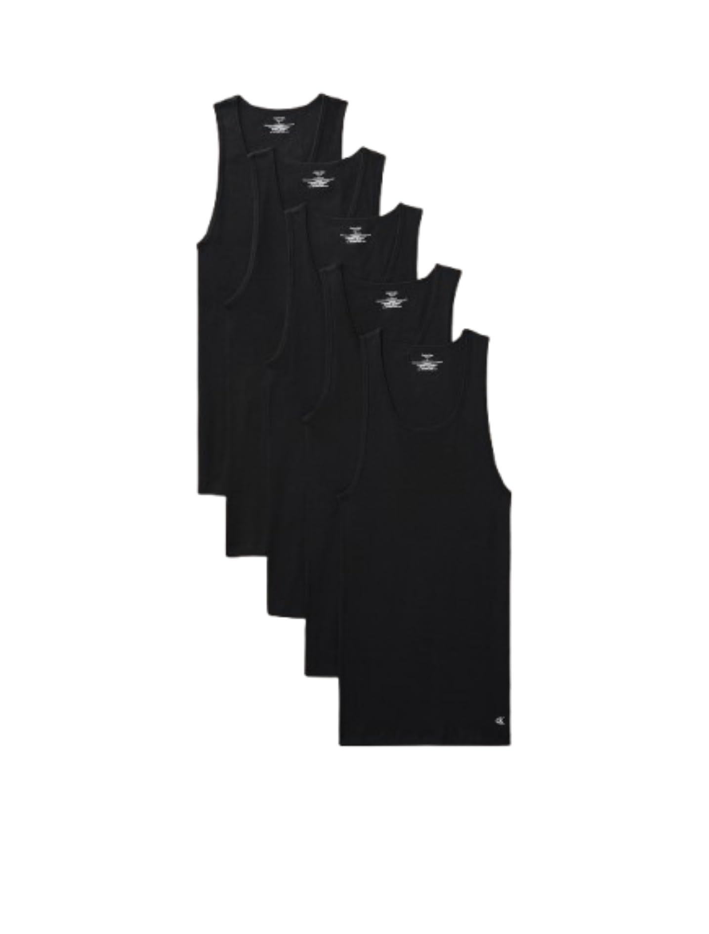 Calvin Klein Men's Cotton Classics 5-Pack Tanks Image