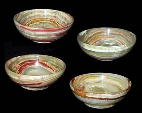 Amazon Com Khan Imports Decorative Green Onyx Bowls Stone Bowl Set Of 4 Small 4 Inch Home Kitchen Amazon Com Khan Imports Decorative Green Onyx Bowls Stone Bowl Set Of 4 Small 4 Inch Home Kitchen