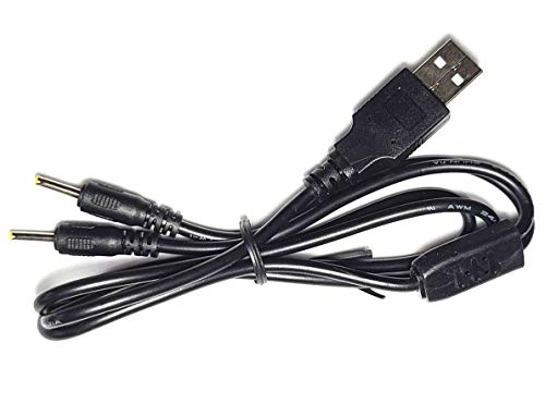 Wall Charger With Usb Dual Charging Cable For All Models Of Aetertek Dog Training Systems/Fence System,Groovypets Gp001B,Gp002B,Magic E Collar Mec-1 (765857320113)