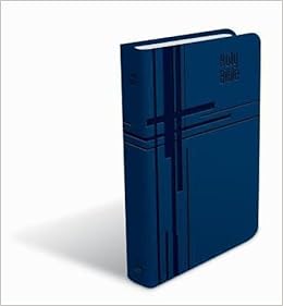 Ceb Common English Premium Gift Bible Decotone Indigo Cross Common English Bible Amazon Com Books